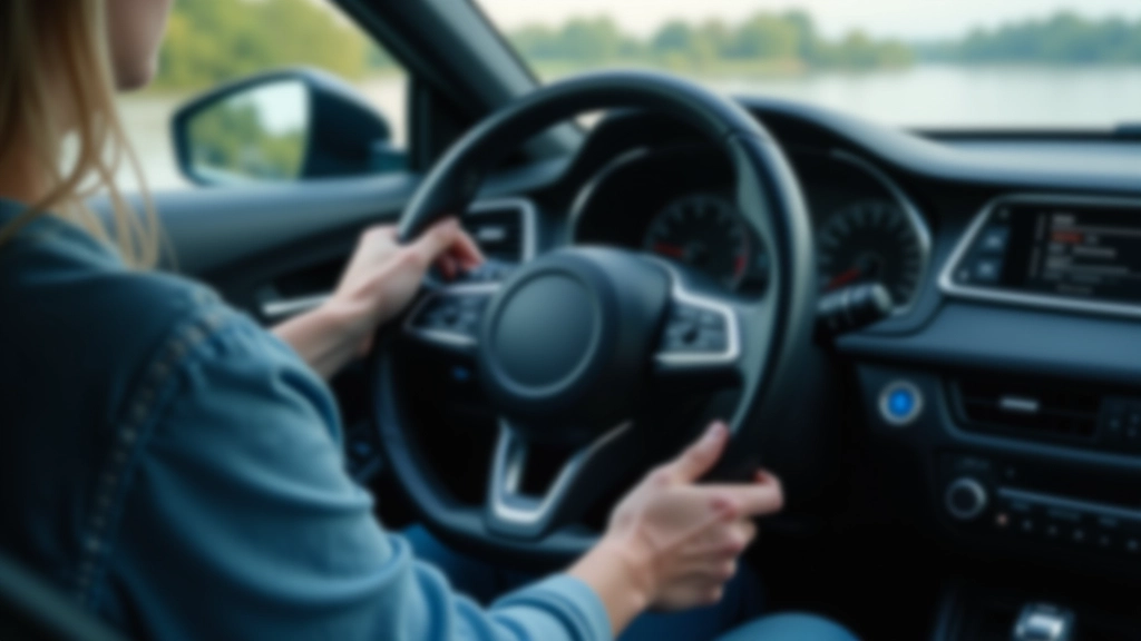 Automobilio vairo ir valdymo svirtys, lengvi valdikliai, paprasta ir intuityvi sistema